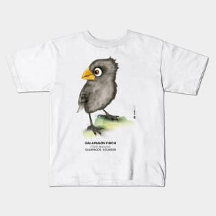 Galápagos Finch Kids T-Shirt